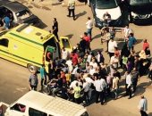 إصابة مواطن فى حادث سير مرورى بشارع فيصل بالجيزة