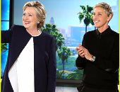 بالفيديو.. هيلارى كلينتون تتحدث عن رقصتها فى The Ellen show