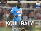 بالفيديو.. نابولى يقلص الفارق مع روما بهدف كوليبالى