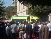 بالفيديو.. الآلاف بسوهاج يشيعون جثمانى شهيدى هجوم سيناء بعد جنازة عسكرية بحضور المحافظ 