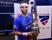 الشوربجى: بطولة أمريكا "وش السعد" لأنها قادتنى لاعتلاء قمة تصنيف الإسكواش