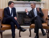 بالصور.. أوباما وميشيل يستقبلان رئيس وزراء إيطاليا وزوجته فى البيت الأبيض