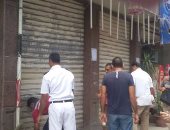 إغلاق وتشميع 5 محلات غير مرخصة شرق الإسكندرية