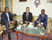 رئيس البرلمان الأفريقى أثناء زيارته لماسبيرو: أفريقيا تستمد قوتها من مصر