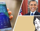 السخرية سلاح العالم للانتقام من سامسونج.. أوباما ينتقد انفجار نوت 7  لصالح أبل الأمريكية.. ولعبة GTA V تصف الهاتف بالقنبلة.. والإنترنت يمتلئ بمئات الصور والفيديوهات الساخرة