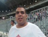 بالفيديو.. مشجع زملكاوى كفيف يؤازر فريقه أمام صن داونز في نهائي افريقيا