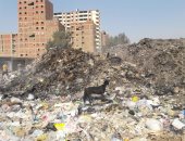 بالصور.. شكوى من تراكم أتلال القمامة فى مدينة قباء بحى السلام