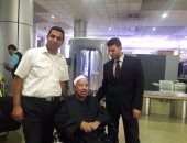 الشيخ الطبلاوى يعود للقاهرة بعد رحلة علاج بالسعودية