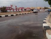أمطار غزيزة تجبر الأهالى على إلتزام منازلهم بجنوب سيناء