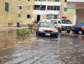 أمطار غزيره  تحول شوارع سوهاج إلى برك مياه