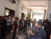 بالصور.. زيارة مفاجئة لمدير أمن الغربية لإدارة الحماية المدنية