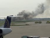 مصرع راكبة وإصابة 7 بانفجار محرك طائرة أمريكية بعد إقلاعها من نيويورك