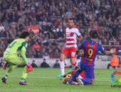 بالفيديو.. برشلونة يهدر فرصة التقدم على غرناطة فى شوط سلبى بالليجا