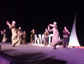 فرقة رضا تقدم رقصات وأوبريتات استعراضية بمهرجان دمنهور الدولى للفولكلور