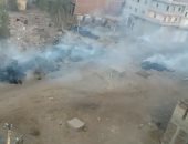 بالفيديو..أدخنة تتصاعد لمدة يومين نتيجة حرق مخلفات بقرية درين بالدقهلية