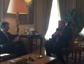 سامح شكرى يبحث مع مستشار الأمن القومى الألمانى الملفات الإقليمية