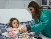وزيرة التعاون الدولى تزور مستشفى الأطفال لمتابعة إنشاء العيادات الخارجية