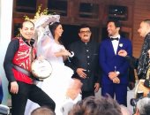 بالفيديو.. وصول حسن الرداد وإيمى حفل زفافهما فى الجونة