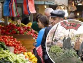شعبة الخضروات والفاكهة تتوقع تراجع أسعار 6 محاصيل بنسبة 15% بعد انحسار موجة البرد.. حاتم نجيب: انخفاض ملحوظ فى الموالح والبرتقال بـ 4 جنيهات للمستهلك والفراولة بـ10 جنيهات.. ويؤكد: لا يوجد نقص فى أى سلعة