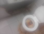 بالصور.. دورات المياه فى مستشفى جامعة بنها لا تصلح للاستخدام الآدمى