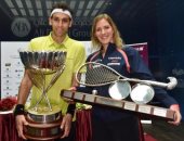 10 مصريين يشاركون فى بطولة قطر الدولية للإسكواش