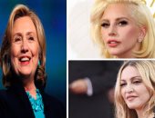 قبل إعلان الفائز بالانتخابات الأمريكية.. نجوم هوليوود يدعمون كلينتون بكل طاقتهم.. مادونا تغنى لها.. ليدى جاجا تعكس نبض الشارع بفيديوهات لجمهورها وبيونسيه وزوجها فى صفها.. وجون فويت مع ترامب للنهاية