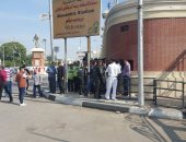 الهدوء يسود عملية بيع تذاكر مباراة مصر وغانا فى استاد الإسكندرية