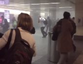 بالفيديو.. إخلاء إحدى محطات القطارات بنيويورك بعد نشوب حريق