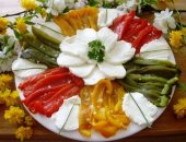  طريقة عمل الفلفل الرومى بالموتزريلا وزيت الزيتون.. دلعى السلطة