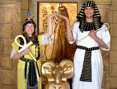 بالصور.. القرية الفرعونية تقدم محاكاة لحياة المصريين القدماء من خلال المتاحف