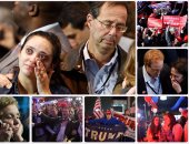 بالصور.. حزن وبكاء أنصار هيلارى كلينتون بعد خسارتها