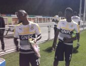 بالصور.. الظهور الأول لثنائى غانا قبل مواجهة الفراعنة 