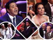 مدحت صالح يطرب جمهور الأوبرا بأغنيات "العندليب" بحضور حسام غالى
