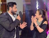 أمل رزق: أشرف زكى أعاد لمسرح "الفنون المسرحية" بريقه.. وتامر حسنى إنسان