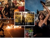 إحتجاجات وعنف فى شوارع البرازيل ضد ميشال تامر