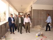رئيس جامعة طنطا يتفقد التوسعات الإنشائية بالعيادة الشاملة