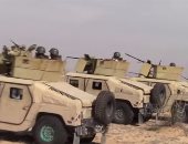 قوات إنفاذ القانون بوسط سيناء تقبض على 8 تكفيريين وتدمر 4 عربات ومخزنين سلاح