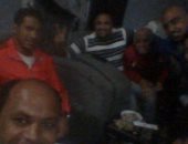  عبد ربه يحتفل بالفوز على غانا بسيلفى مع عائلته