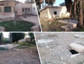 بالفيديو والصور..خرابة اسمها مستشفى إبشان بكفر الشيخ..3 أفدنة تتحول لزريبة للمواشى وتوقف الخدمة الطبية..الأهالى: المتعاطون يضربون بها حقن الماكس..ومستعدون للتبرع لتشغيلها..والمحافظ: نعمل على استعادتها