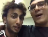 بالفيديو.. مشجع يرصد كواليس احتفالات لاعبى المنتخب بعد الفوز على غانا