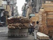 نقل مستودعات الأخشاب بعيداً عن حى العرب ببورسعيد