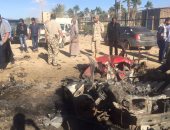 إصابة 14 شخصا فى تفجير سيارة مفخخة شرق بنغازى الليبية