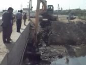  ري المنيا تعلن الطوارئ بمناطق مخرات السيول بشرق النيل