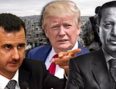 بشار الأسد يهاجم النظام التركى: أردوغان مريض مصاب بالجنون ويعيش فى الحقبة العثمانية..ويؤكد: محاربة الإرهاب بسوريا يصب فى مصلحة الشرق وأوروبا.. رئيس النظام السورى يغازل ترامب ويعلن استعداده للتعاون معه