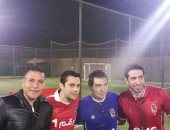 أبو تريكة وبركات والصقر يظهرون فى الأهلي