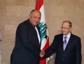وزير الخارجية يسلم الرئيس اللبنانى رسالة من السيسي تدعوه لزيارة مصر
