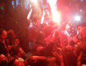  بالصور .. الشماريخ تظهر فى حفل حنة باسم مرسى