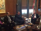 رئيس البرلمان اللبنانى لسامح شكرى: لا بديل عن دور مصر الرائد عربيا