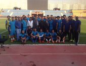 الشوط الأول.. الإنتاج الحربى يتقدم بهدف على التعدين