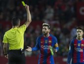 أخبار الدورى الإسبانى.. رفض الطعن على إنذار ميسي.. و159 ديربى